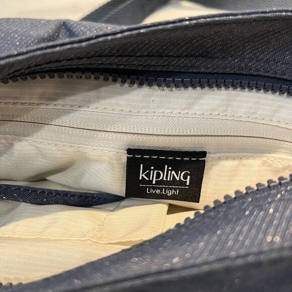 NWOT  Blue Gray Crossbody Bag - Picture 8 of 16